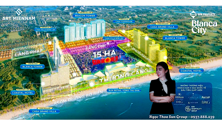 BLANCA CITY – BIỂN VŨNG TÀU | Siêu tổ hợp Giải trí – Nghỉ dưỡng – Đầu tư sinh lời - Độc Bản